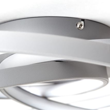 Brilliant - Светодиодный потолочный светильник LABYRINTH LED/40W/230V диаметр 39,5 см серый