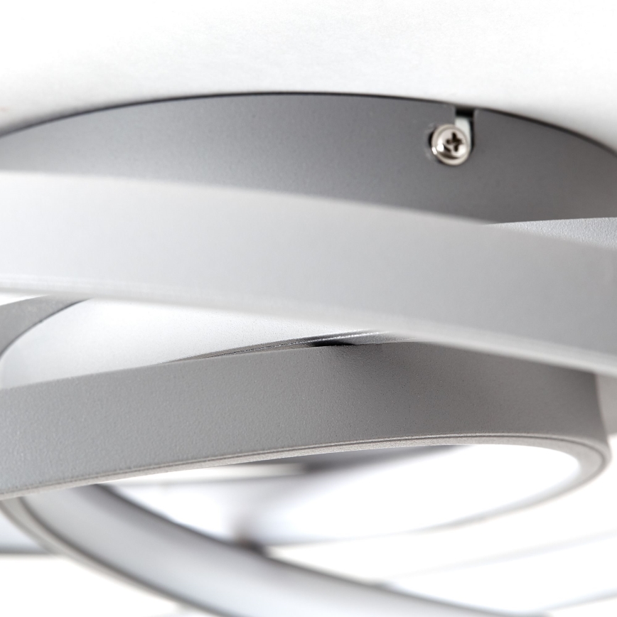 Brilliant - Светодиодный потолочный светильник LABYRINTH LED/40W/230V диаметр 39,5 см серый