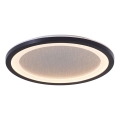 Brilliant - Светодиодный потолочный светильник с регулированием яркости MOSAKO LED/20W/230V 2700K диаметр 29,5 см черный