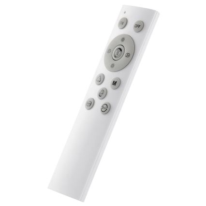 Brilliant - Светодиодный потолочный RGBW-светильник с регулированием яркости LIVIO LED/20W/230V 3000-6500K диаметр 49 см черный + дистанционное управление