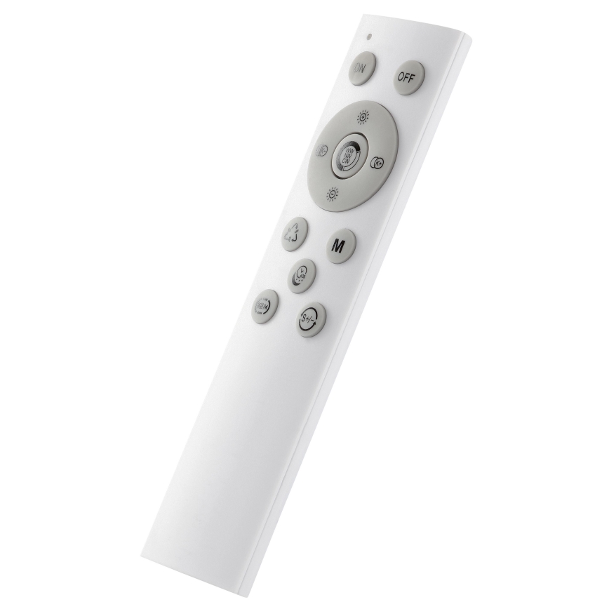 Brilliant - Светодиодный потолочный RGBW-светильник с регулированием яркости LIVIO LED/20W/230V 3000-6500K диаметр 49 см черный + дистанционное управление