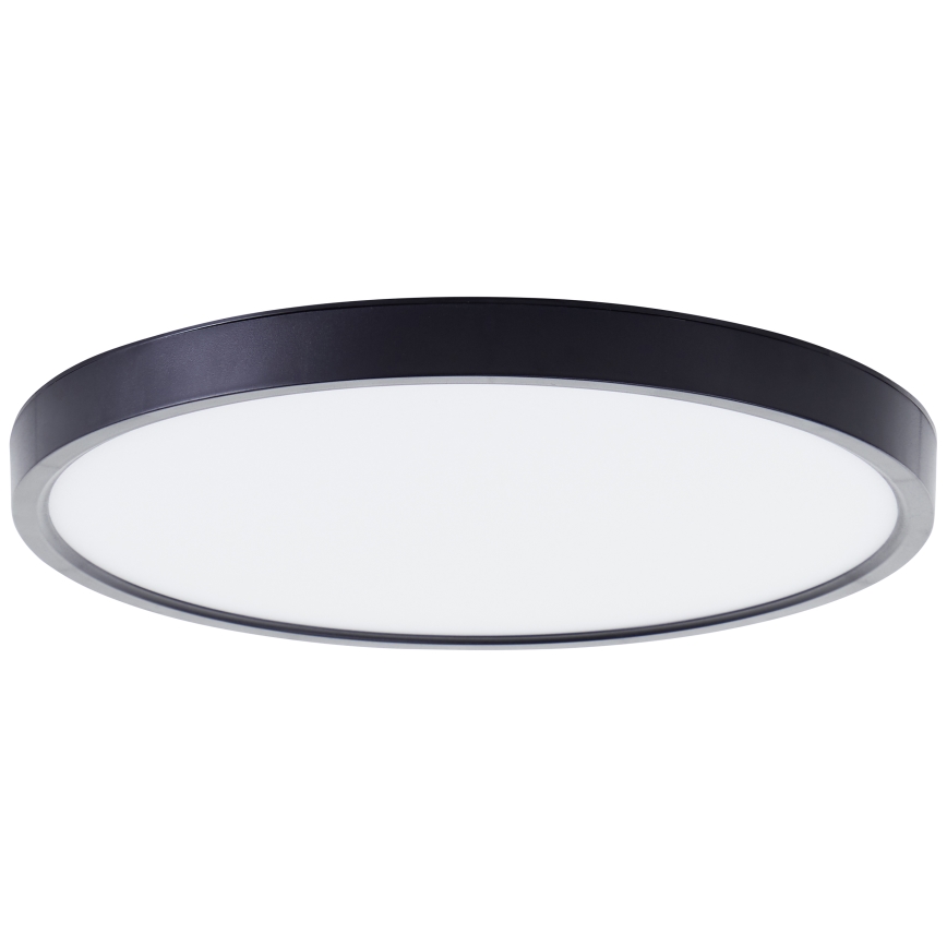 Brilliant - Светодиодный потолочный RGBW-светильник с регулированием яркости LOTTI LED/16W/230V 3000K диаметр 30 см черный Wi-Fi Tuya + дистанционное управление