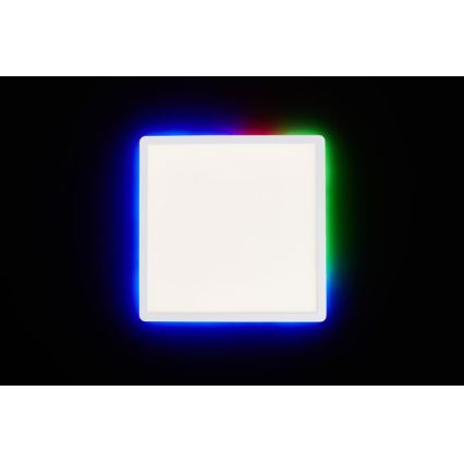 Brilliant - Светодиодный потолочный RGBW-светильник с регулированием яркости SALTERY LED/20W/230V 3000-6500K + дистанционное управление