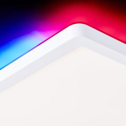 Brilliant - Светодиодный потолочный RGBW-светильник с регулированием яркости SALTERY LED/20W/230V 3000-6500K + дистанционное управление