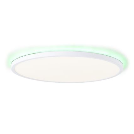 Brilliant - Светодиодный потолочный RGBW-светильник с регулированием яркости SALTERY LED/22W/230V 3000-6500K + дистанционное управление