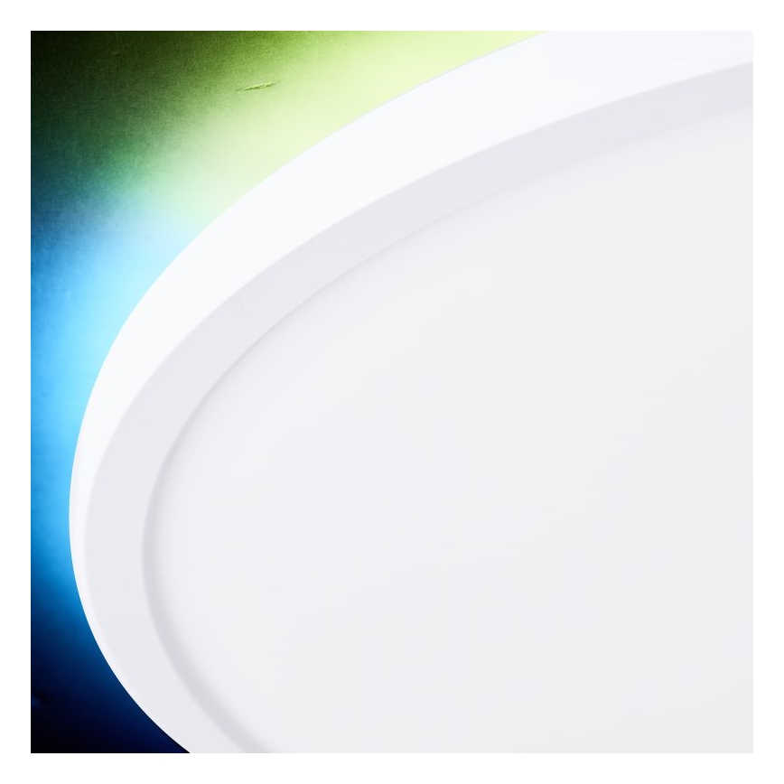 Brilliant - Светодиодный потолочный RGBW-светильник с регулированием яркости SALTERY LED/22W/230V 3000-6500K + дистанционное управление