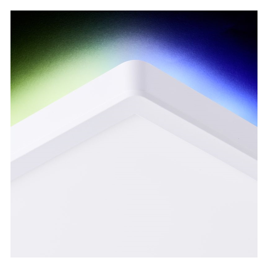 Brilliant - Светодиодный потолочный RGBW-светильник с регулированием яркости SALTERY LED/22W/230V 3000-6500K + дистанционное управление