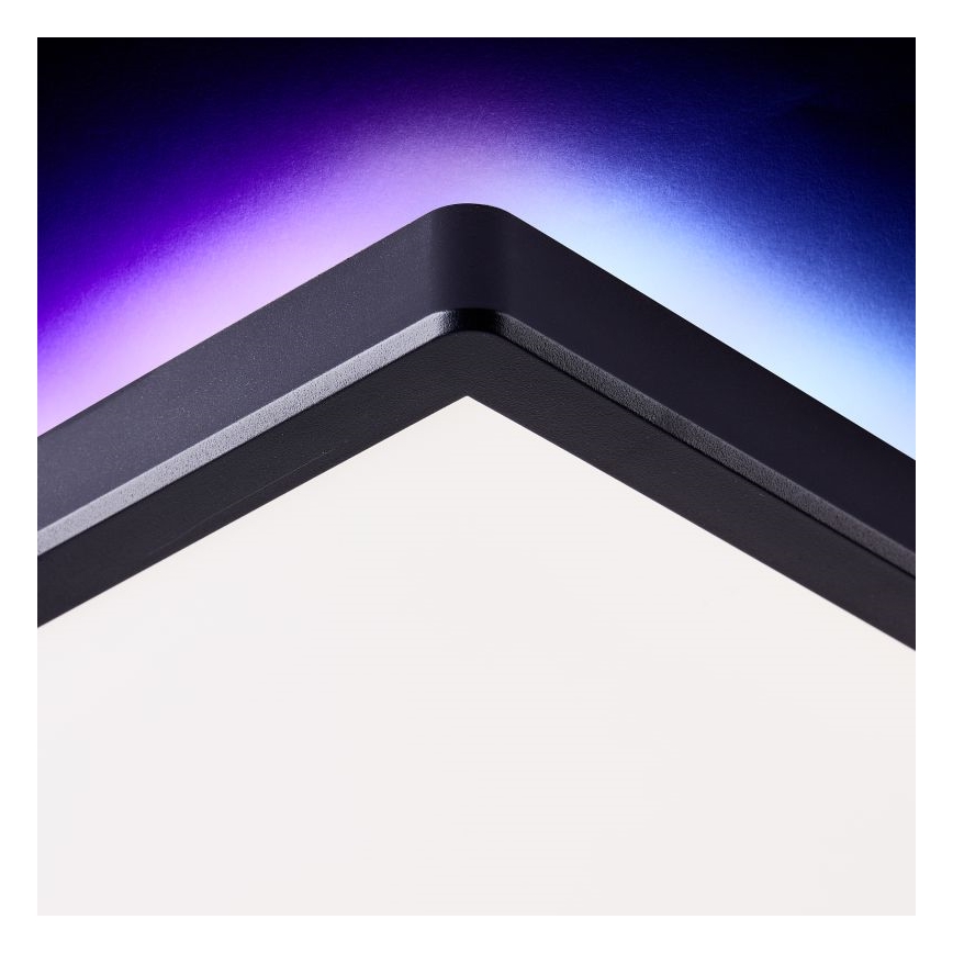 Brilliant - Светодиодный потолочный RGBW-светильник с регулированием яркости SALTERY LED/22W/230V 3000-6500K + дистанционное управление