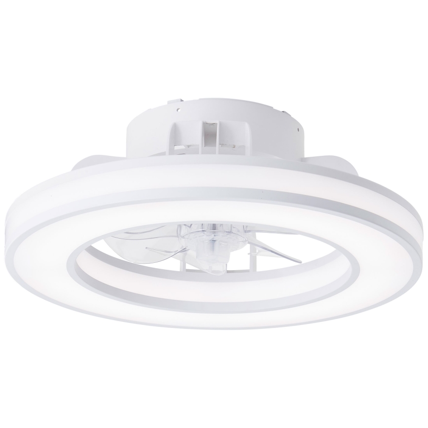 Brilliant - Светодиодный потолочный RGBW-вентилятор с регулированием яркости MONDELLO LED/26W/230V 2700-6500K диаметр 41,5 см белый + дистанционное управление
