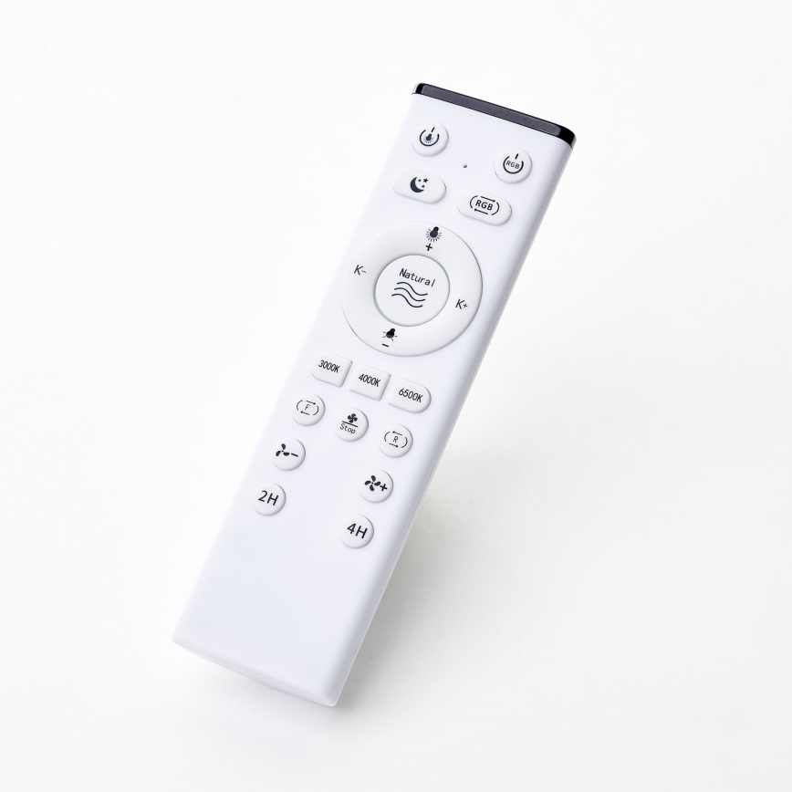 Brilliant - Светодиодный потолочный RGBW-вентилятор с регулированием яркости MONDELLO LED/26W/230V 2700-6500K диаметр 41 см черный + дистанционное управление