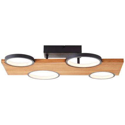 Brilliant - Светодиодный потолочный светильник CHEESY LED/28W/230V сосна