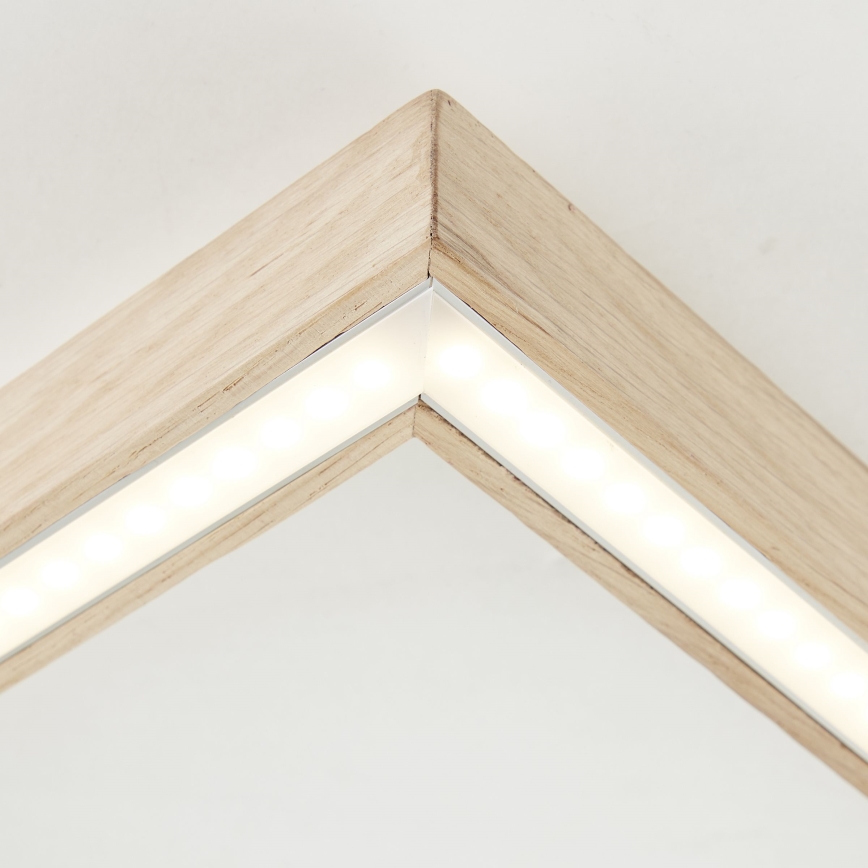 Brilliant - Светодиодный потолочный светильник DELGROSSO LED/24W/230V 3000K дуб