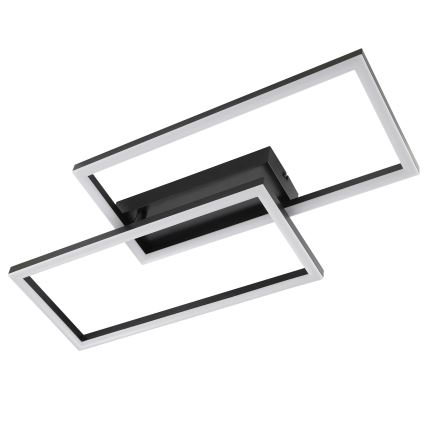 Brilliant - светодиодный потолочный светильник JORVIC LED/21 Вт/230 В 29x60 см чёрный