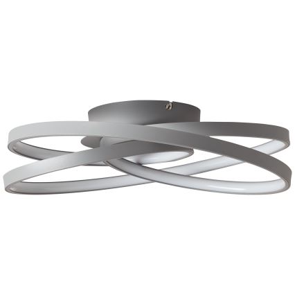 Brilliant - Светодиодный потолочный светильник LABYRINTH LED/40W/230V диаметр 39,5 см серый