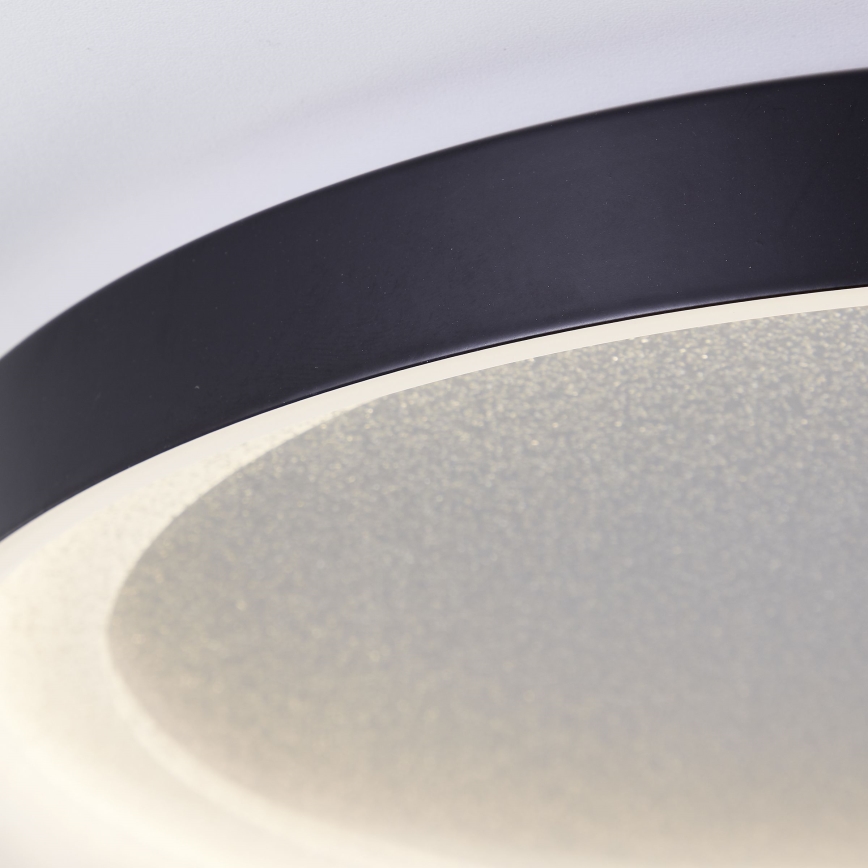 Brilliant - Светодиодный потолочный светильник QUITO LED/24W/230V 3000K диаметр 33 см черный