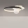 Brilliant - Светодиодный потолочный светильник с регулированием яркости ATLANTA LED/24W/230V черный/белый