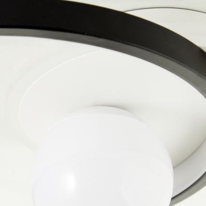 Brilliant - Светодиодный потолочный светильник с регулированием яркости ATLANTA LED/24W/230V черный/белый