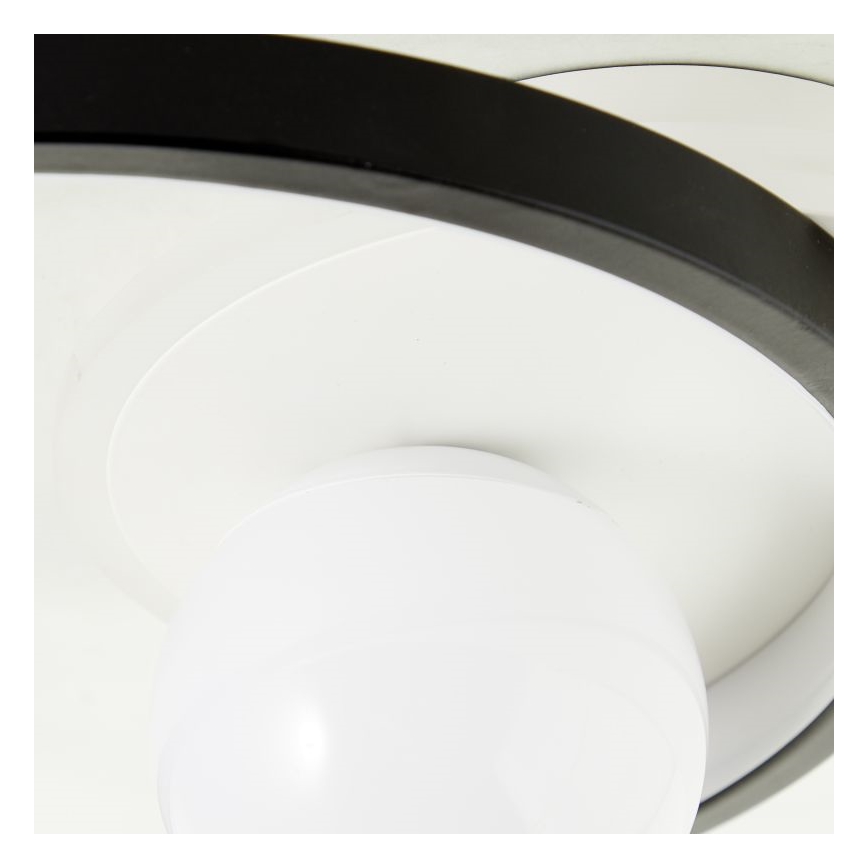 Brilliant - Светодиодный потолочный светильник с регулированием яркости ATLANTA LED/24W/230V черный/белый
