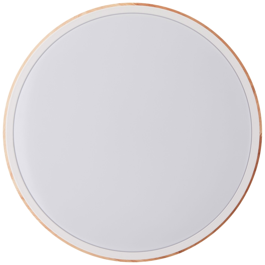 Brilliant - Светодиодный потолочный светильник с регулированием яркости BAARLO LED/24W/230V диаметр 35 см белый/каучук - сертифицировано FSC
