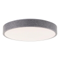 Brilliant - Светодиодный потолочный светильник с регулированием яркости FILIZ LED/24W/230V диаметр 38,5 см серый