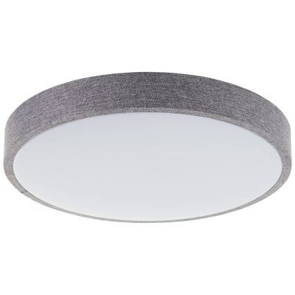 Brilliant - Светодиодный потолочный светильник с регулированием яркости FILIZ LED/24W/230V диаметр 38,5 см серый