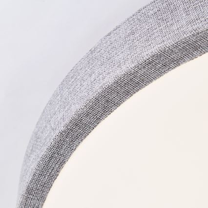 Brilliant - Светодиодный потолочный светильник с регулированием яркости FILIZ LED/24W/230V диаметр 38,5 см серый