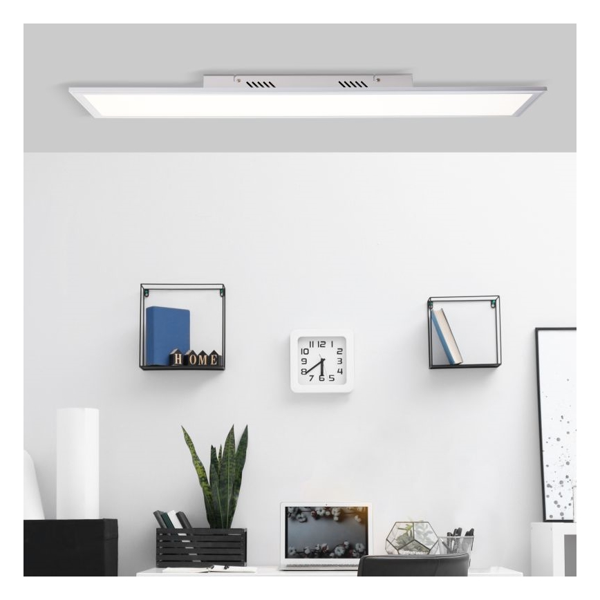 Brilliant - Светодиодный потолочный светильник с регулированием яркости FLAT LED/32W/230V 2700-6500K + дистанционное управление