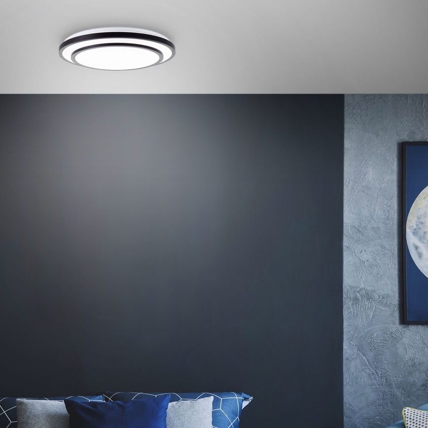 Brilliant - Светодиодный потолочный светильник с регулированием яркости LUCIANO LED/40W/230V 3000-6500K + дистанционное управление