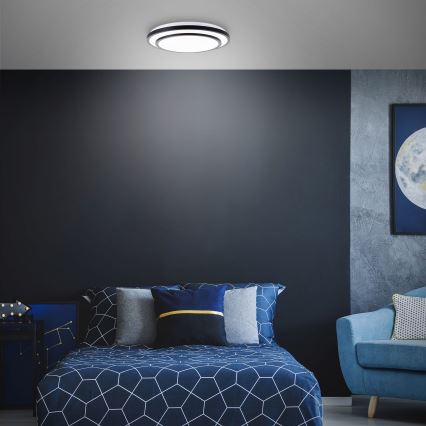 Brilliant - Светодиодный потолочный светильник с регулированием яркости LUCIANO LED/40W/230V 3000-6500K + дистанционное управление