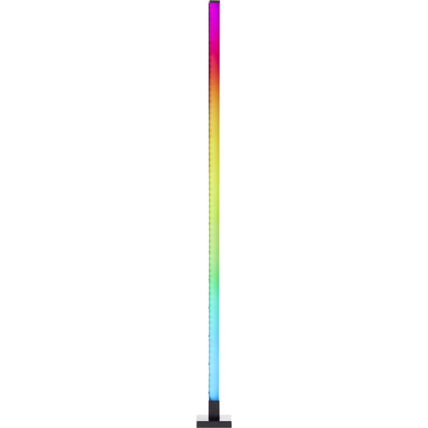 Brilliant - Светодиодный RGBW-торшер с регулированием яркости NEELE LED/6,5W/230V черный + дистанционное управление
