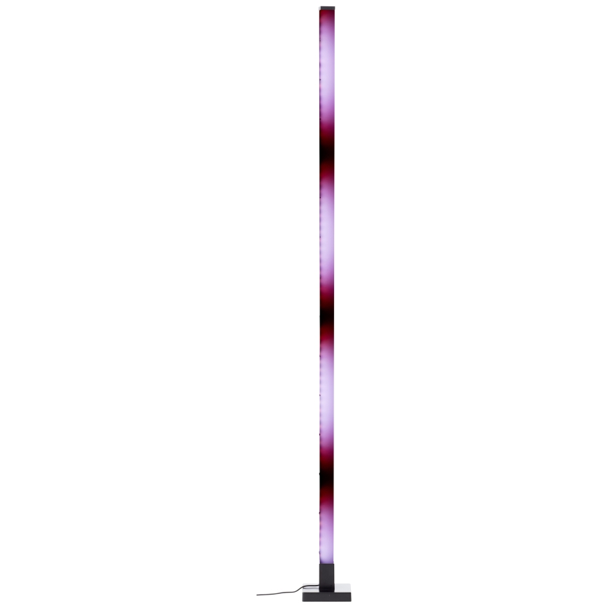 Brilliant - Светодиодный RGBW-торшер с регулированием яркости NEELE LED/6,5W/230V черный + дистанционное управление