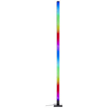 Brilliant - Светодиодный RGBW-торшер с регулированием яркости NEELE LED/6,5W/230V черный + дистанционное управление
