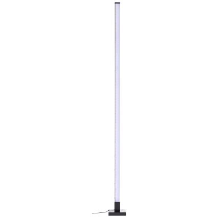 Brilliant - Светодиодный RGBW-торшер с регулированием яркости NEELE LED/6,5W/230V черный + дистанционное управление