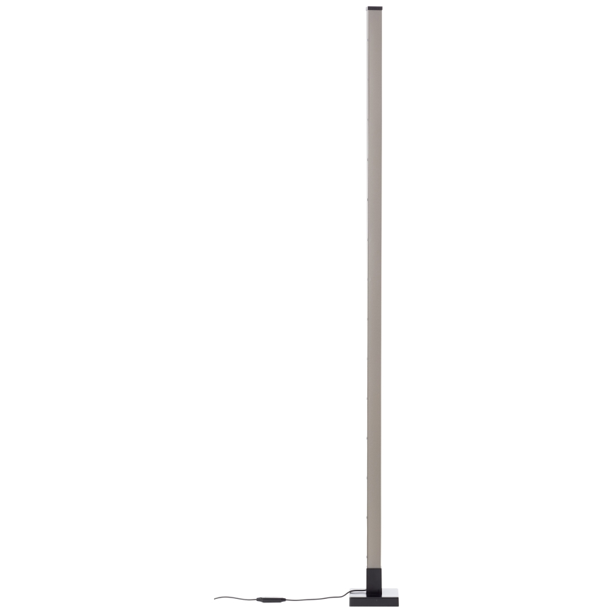 Brilliant - Светодиодный RGBW-торшер с регулированием яркости NEELE LED/6,5W/230V черный + дистанционное управление