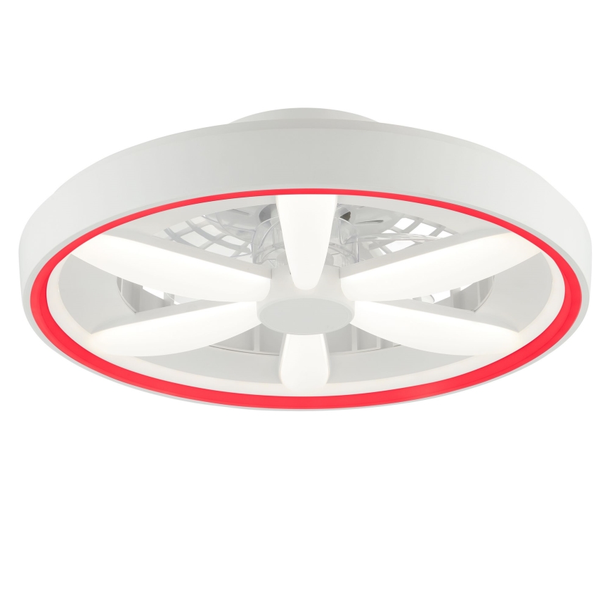 Brilliant - Светодиодный RGBW потолочный вентилятор с диммером и светом GAIANO LED/48W/230V 2700-6500K белый + дистанционное управление