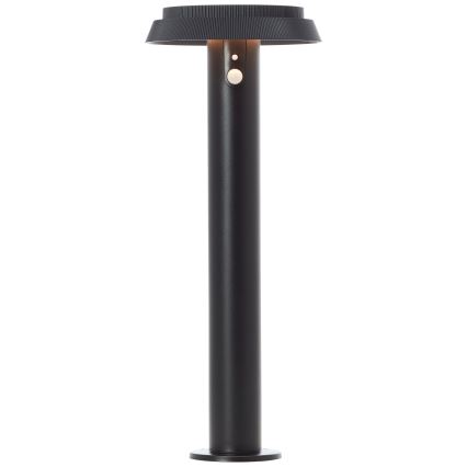 Brilliant - Светодиодный светильник на солнечной батарее с датчиком ALVERO LED/4W/3,7V 2000 mAh 50 см IP44 черный