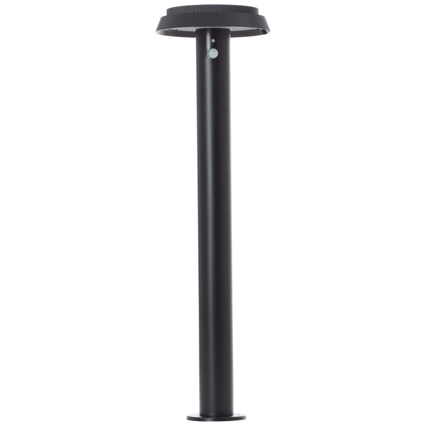 Brilliant - Светодиодный светильник на солнечной батарее с датчиком ALVERO LED/4W/3,7V 70 см IP44 черный