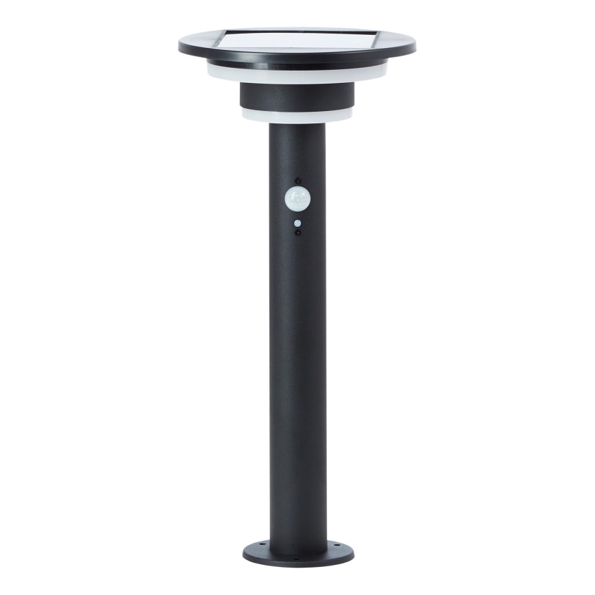 Brilliant - Светодиодный светильник на солнечной батарее с датчиком GARVINA LED/3W/3,7V 45 см IP44 черный