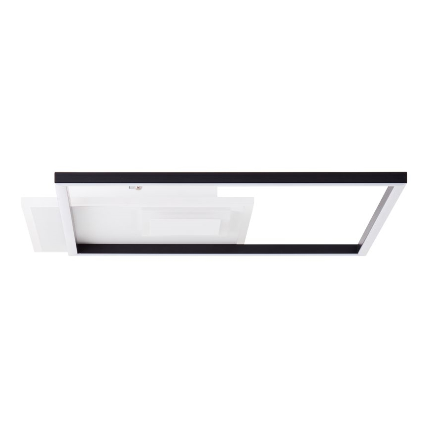 Brilliant - Светодиодный потолочный светильник с регулированием яркости IORGO LED/40W/230V 3000K 43,5x43,5 см белый/черный