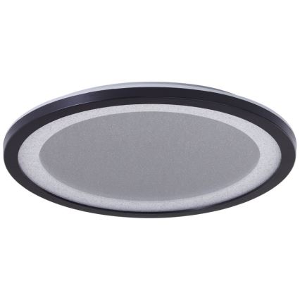 Brilliant - Светодиодный потолочный светильник с регулированием яркости MOSAKO LED/20W/230V 2700K диаметр 29,5 см черный
