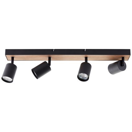 Brilliant - Светодиодный точечный светильник JELLO 4xGU10/4,5W/230V сосна