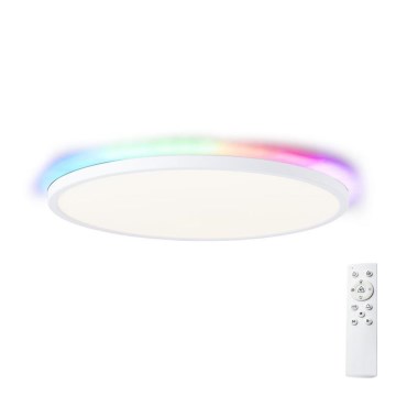 Brilliant - Світильник стельовий LED RGBW з регулюванням яскравості SALTERY LED/22W/230V 3000-6500K + дистанційне керування