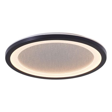 Brilliant - Світильник стельовий світлодіодний димований MOSAKO LED/20W/230V 2700K діам. 29,5 см чорний