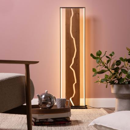 Brilliant - світлодіодна підлогова лампа THUNDER LED/18W/230V сосна