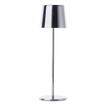 Brilliant - Світлодіодний димований сенсорний вуличний світильник XAANA LED/4W/5V 3000/4000/6500K 2600 mAh IP44 глянцевий хром
