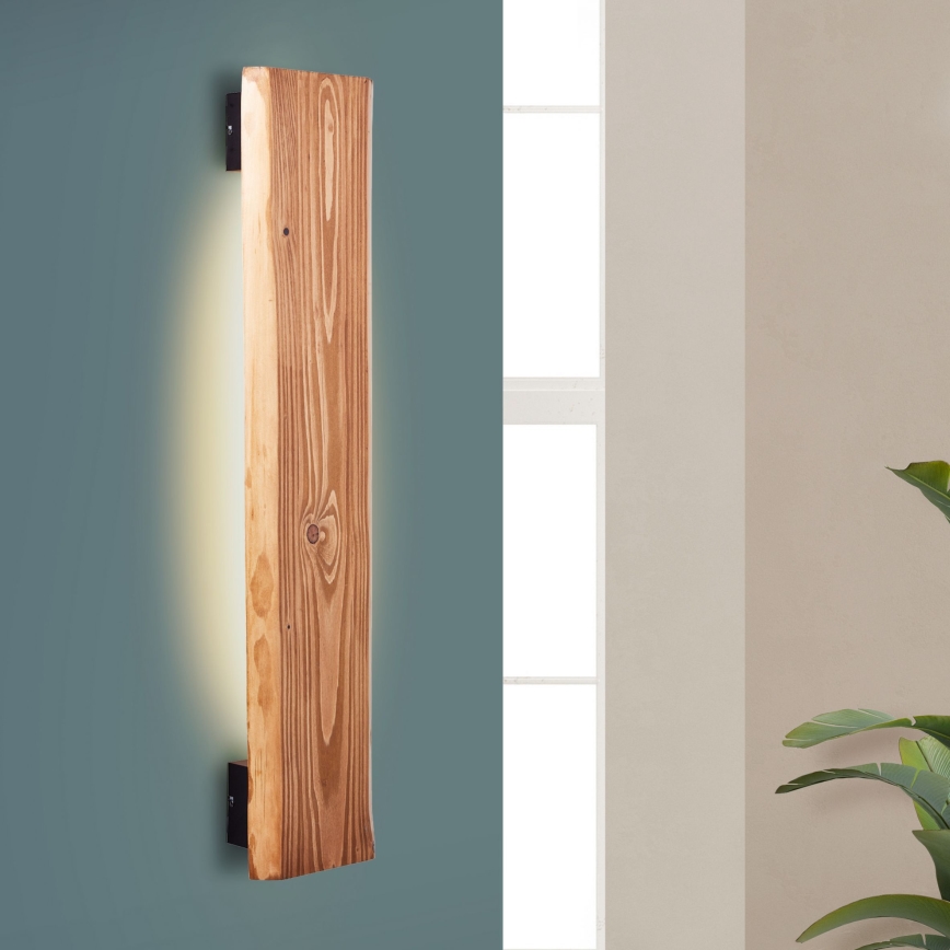 Brilliant - Світлодіодний настінний світильник FEINGOLD LED/8,5W/230V сосна - FSC сертифіковано