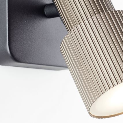 Brilliant - Світлодіодний настінний точковий світильник CADIZ 1xGU10/5W/230V бронзовий