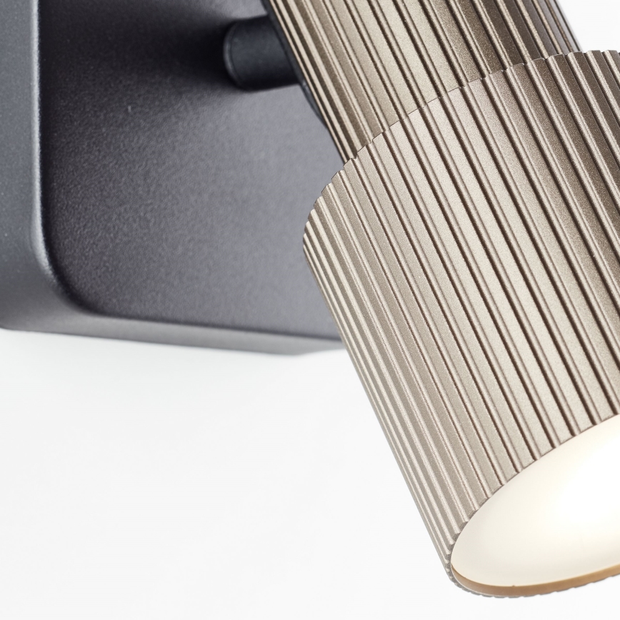 Brilliant - Світлодіодний настінний точковий світильник CADIZ 1xGU10/5W/230V бронзовий