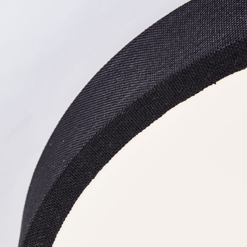 Brilliant - Світлодіодний стельовий світильник з регулюванням яскравості FILIZ LED/24W/230V діаметр 38,5 см чорний