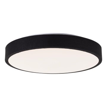 Brilliant - Світлодіодний стельовий світильник з регулюванням яскравості FILIZ LED/24W/230V діаметр 38,5 см чорний